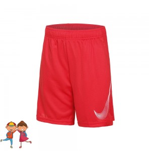 Nike Dri-Fit HBR Short Lány Tenisz Rövidnadrág Piros, Fehér