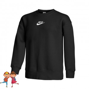Nike Big Kids Sweatshirt Lány Sport Blúz Fekete, Fehér