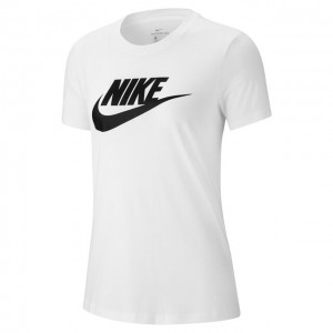 Nike Sportswear Essential Logo Tee Női Tenisz Trikó Fehér, Fekete