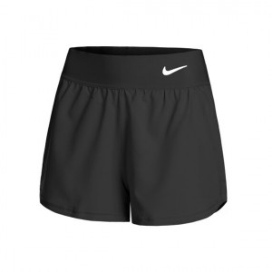 Nike Dri-Fit Court Ballshort Női Tenisz Rövidnadrág Fekete, Fehér
