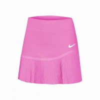 Nike Dri-Fit Advantage Pleated Rock Női Tenisz Szoknya Rózsaszín, Fehér  
