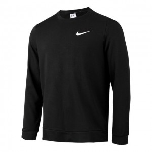 Nike Dri-Fit Long Sleeve Férfi Sport Blúz Fekete, Fehér  