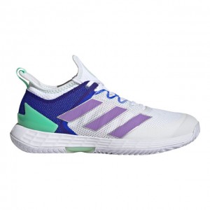 adidas Adizero Ubersonic Lanza T 4 All Court Női Teniszcipő Fehér, Kék, Lila, Menta Zöld