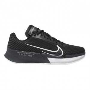 Nike Air Zoom Vapor 11 Clay Női Salak Teniszcipő Fekete, Sötét Szürke, Fehér