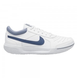Nike Court Zoom Lite 3 Jr. Clay Egynemű Gyerek Salak Teniszcipő Fehér, Kék  